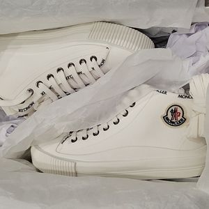 Moncler White Lissex Sneakers Sz.37.5